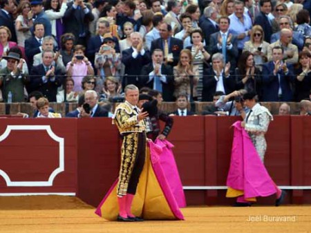 DESPEDIDA DE ESPARTACO EN SEVILLA.